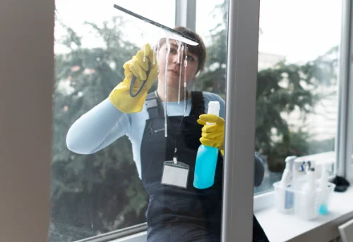 Nettoyage de vitres intérieures et extérieures à Laval-Pradel